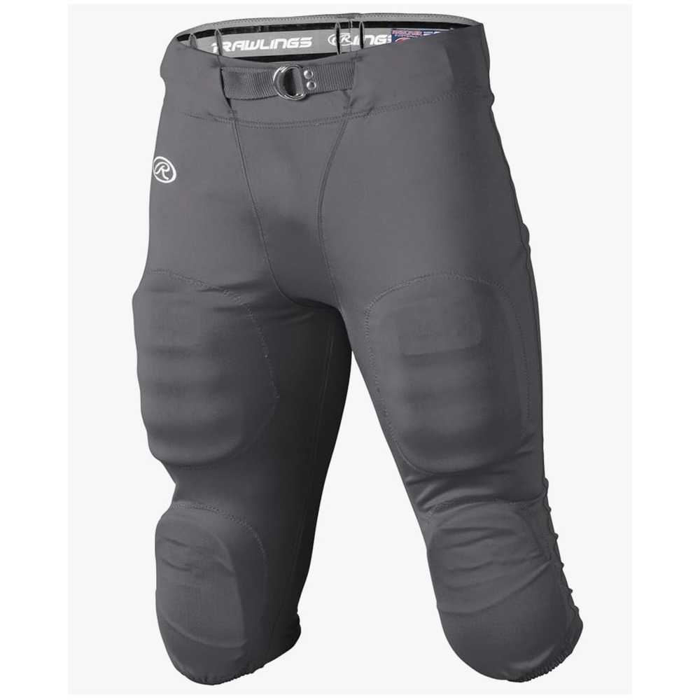 Rawlings Boy's FP147 High Performance Football Pants Practice/Game Use Grey NWT